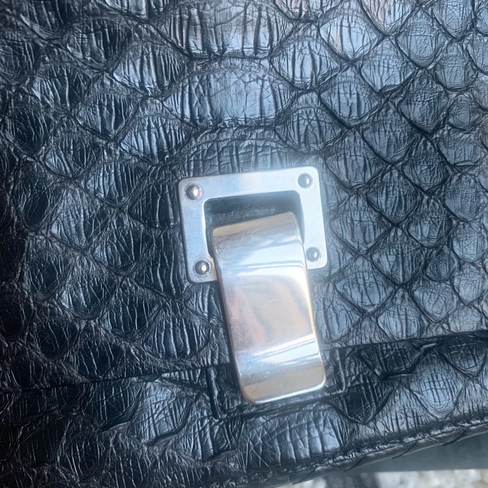 Proenza Schouler Python Tiny Courier Crossbody Bag - image 7